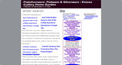 Desktop Screenshot of flatsilverware.com